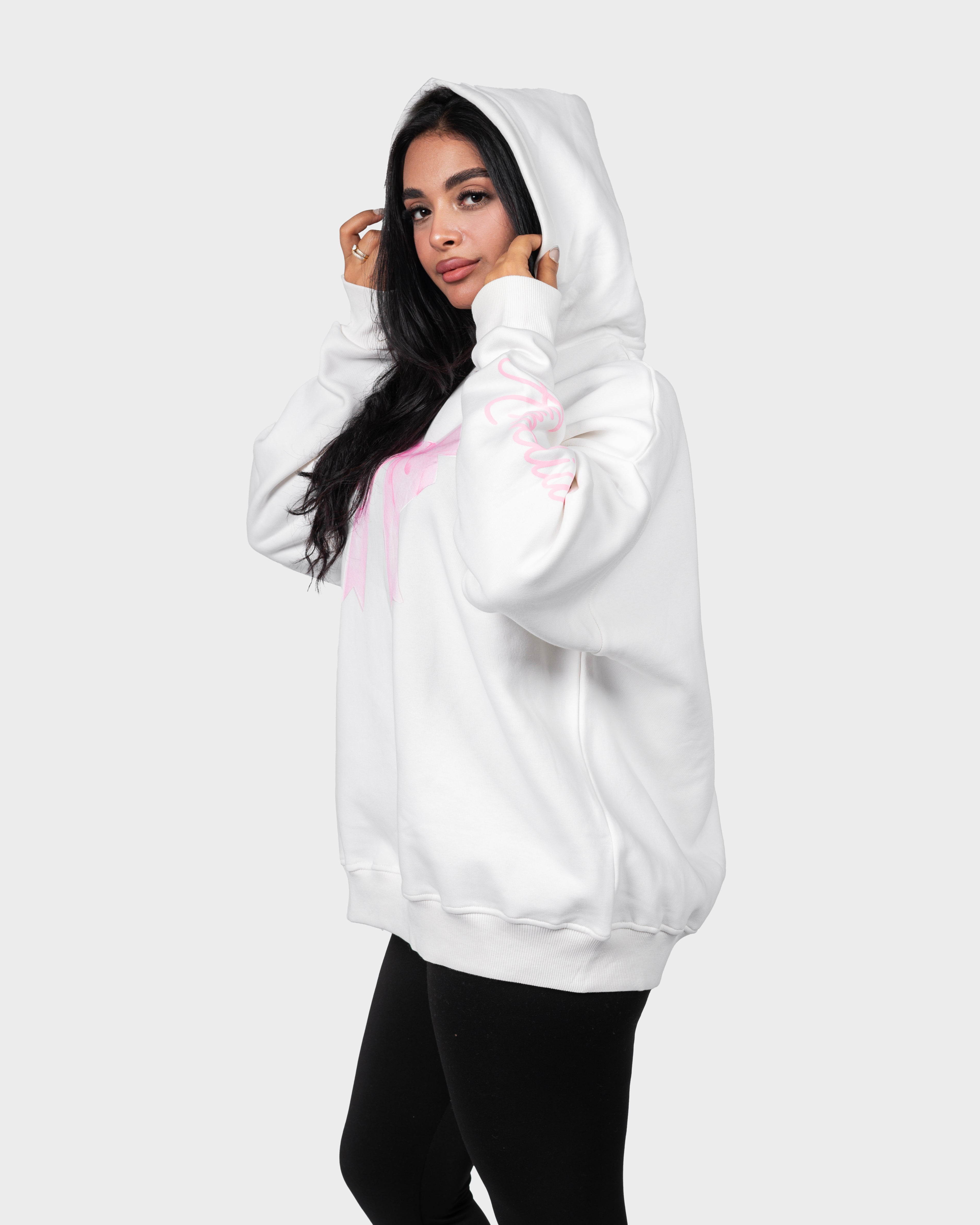 Pink Bow Hoodie
