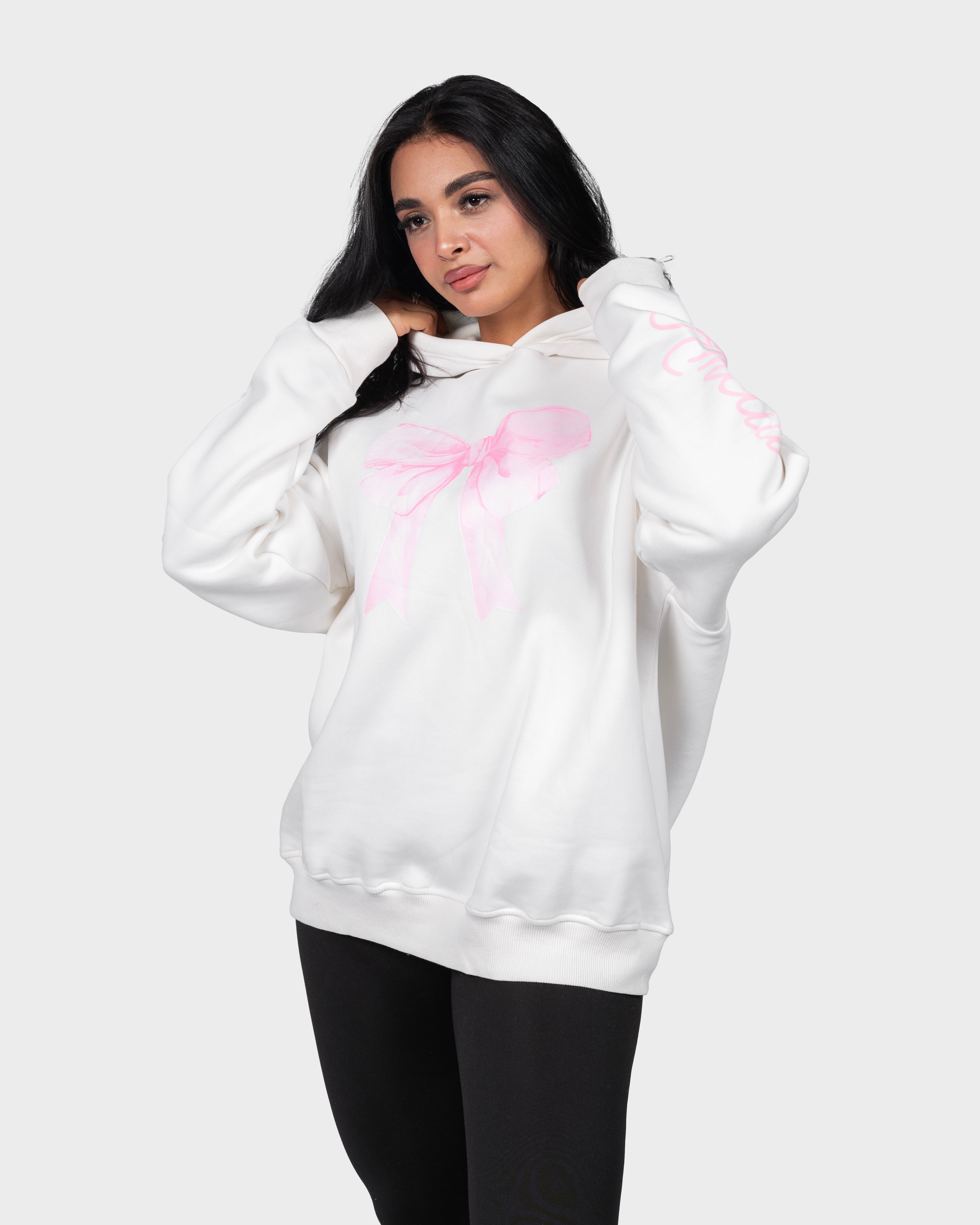 Pink Bow Hoodie