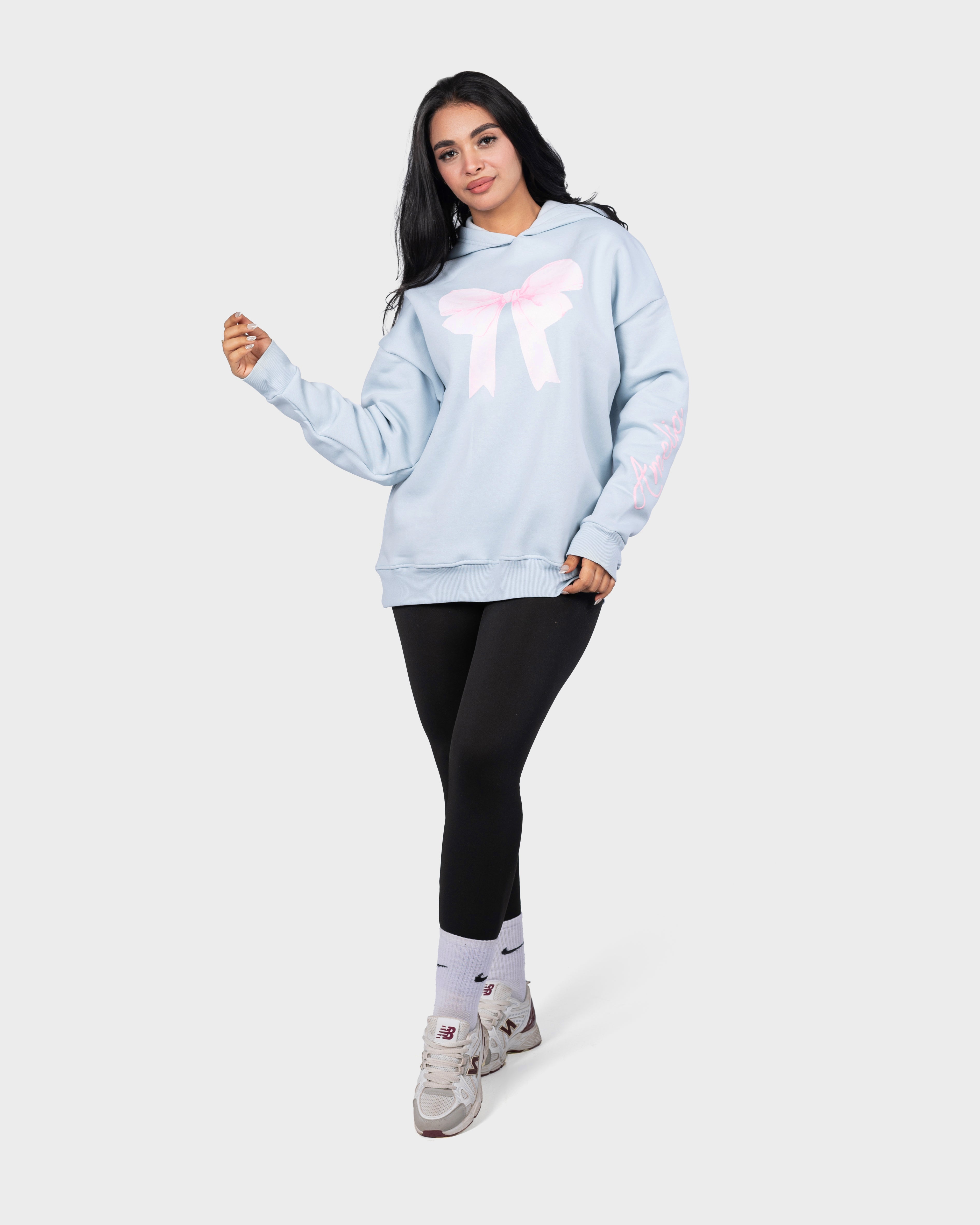 Pink Bow Hoodie