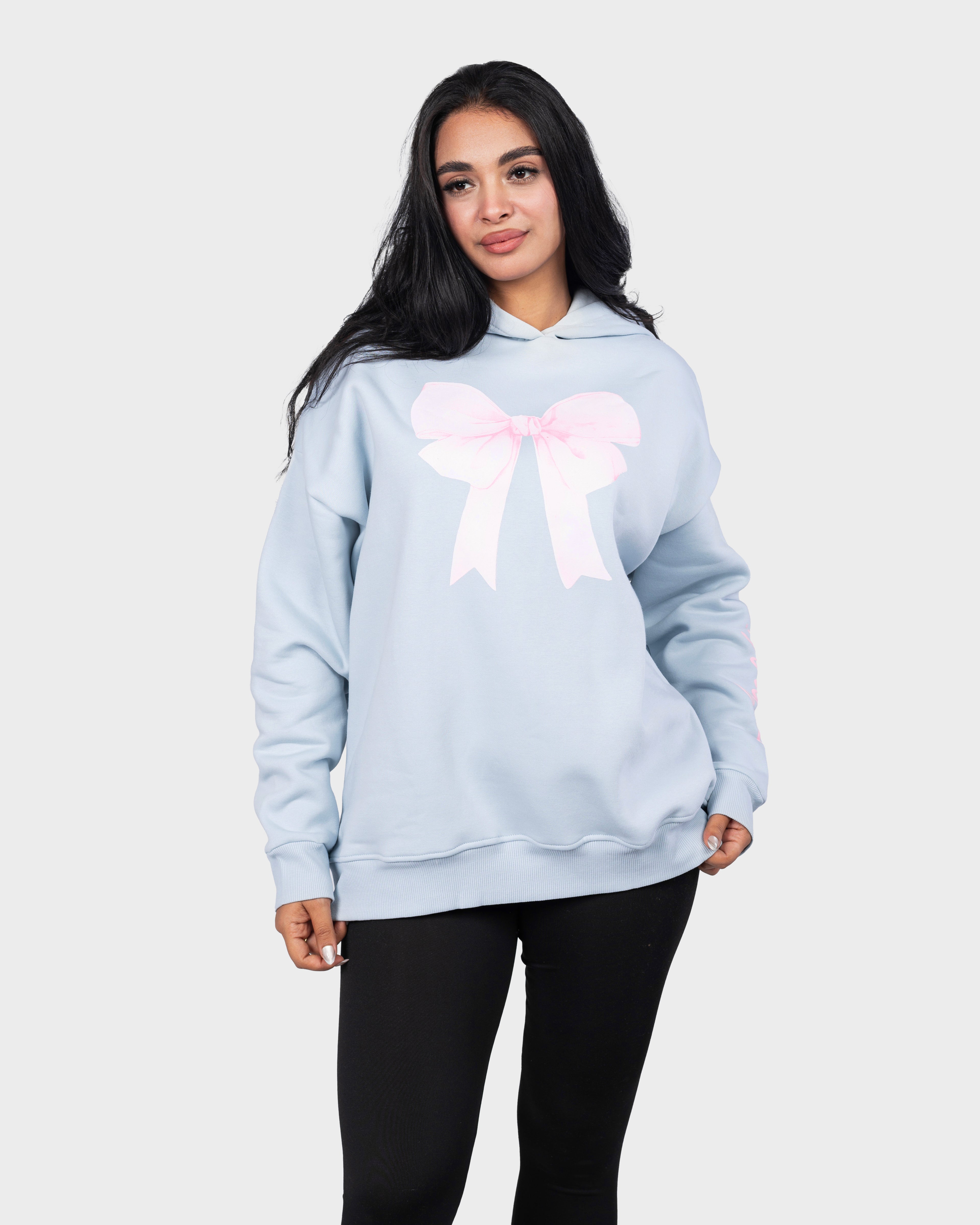 Pink Bow Hoodie