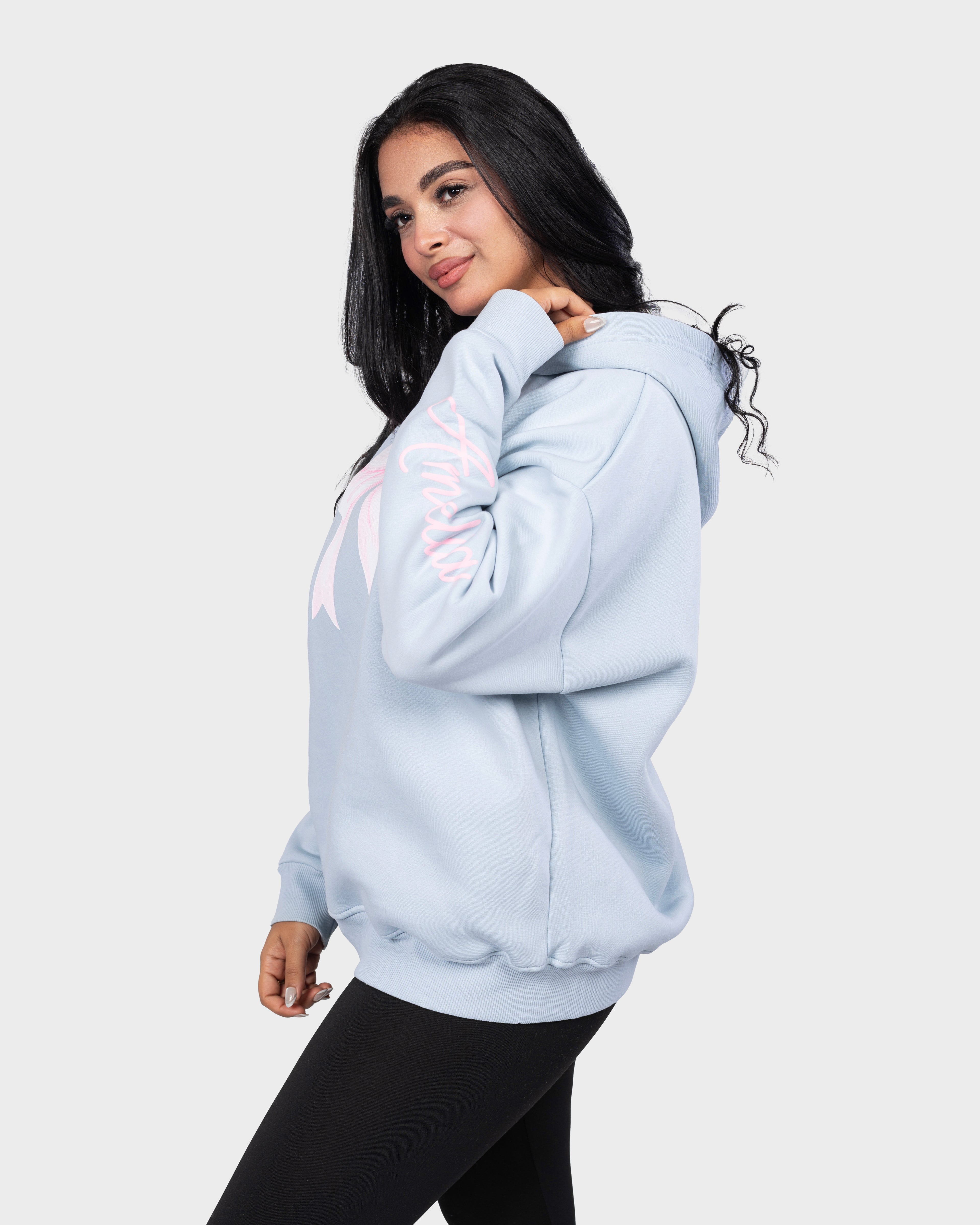 Pink Bow Hoodie